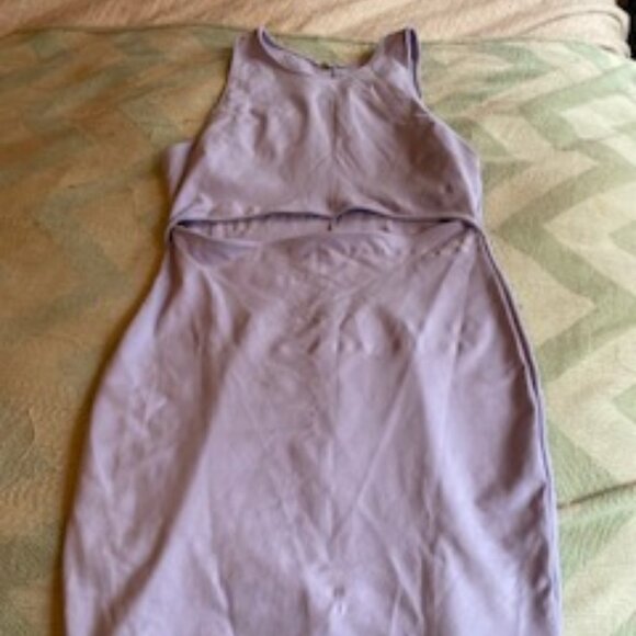 Lavender Mini Dress - Picture 1 of 4